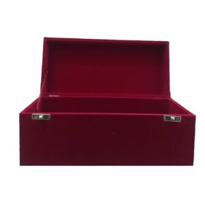RED VELVET WOODEN BOX