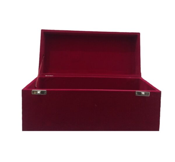 RED VELVET WOODEN BOX