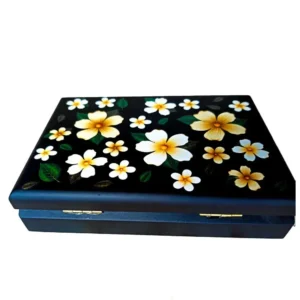 side face of flower print box