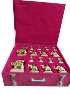 COMPLETE CHESS SET STORAGE BOX