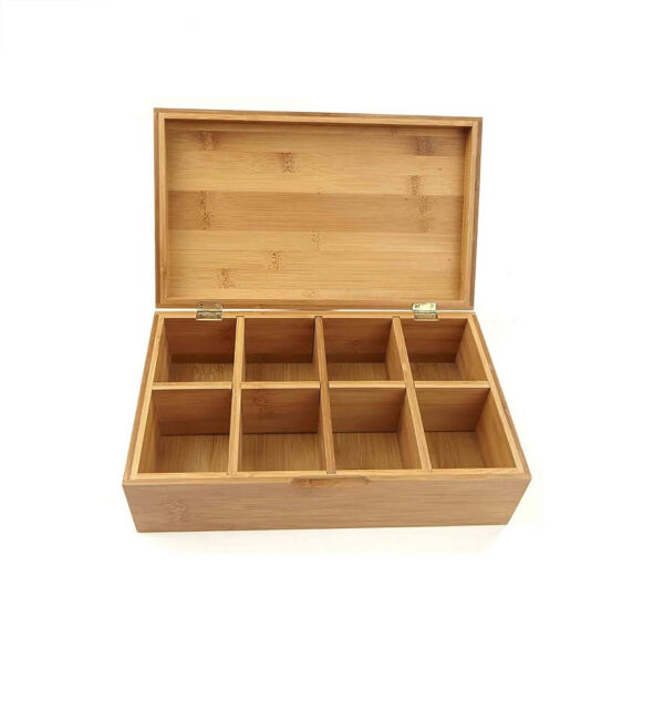wooden tea box