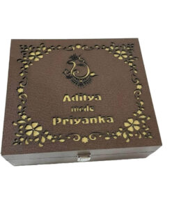 wooden box for wedding