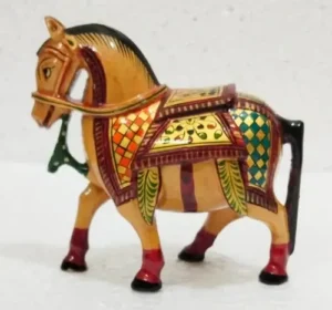 wooden Horse statue