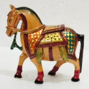 wooden Horse statue