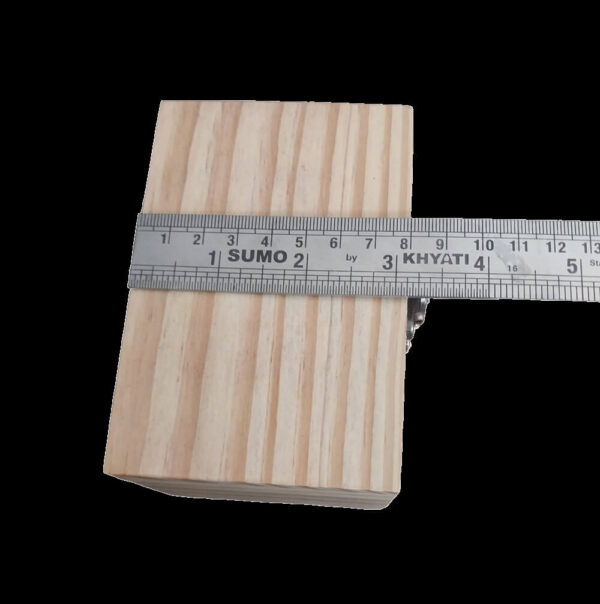 small wooden box width
