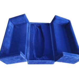 velvet lined wine storage box