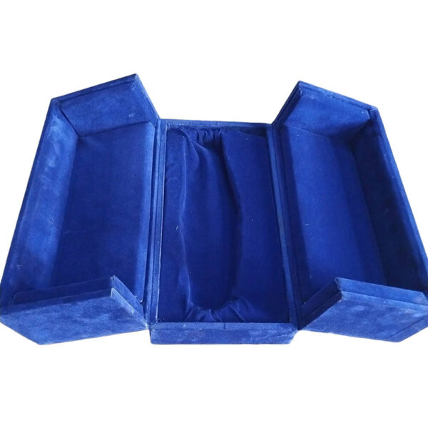 velvet lined wine storage box