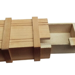 Wooden Puzzle Box open