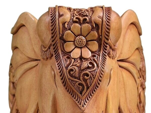 wood elephant statue head (1) (1)