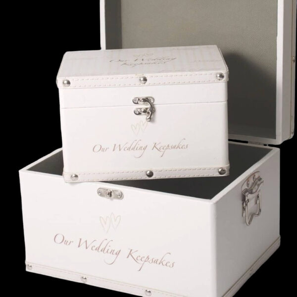 wedding keepsake box