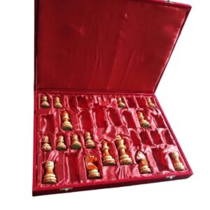 Chess pieces box