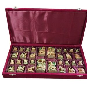Rectangle chess piece storage box