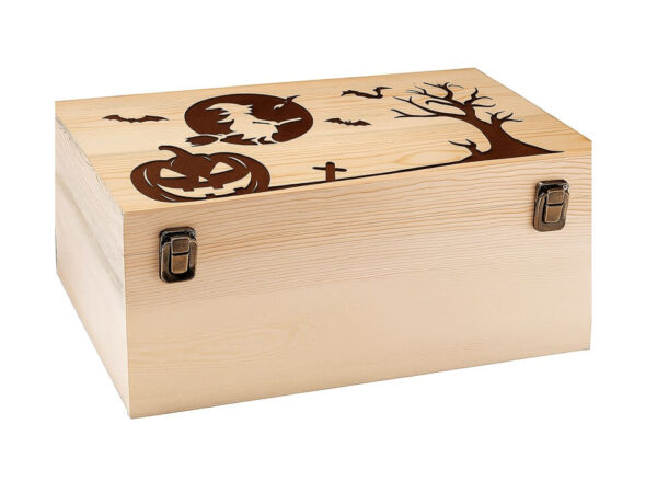 WOODEN BOX FOR HALLOWEEN (1)