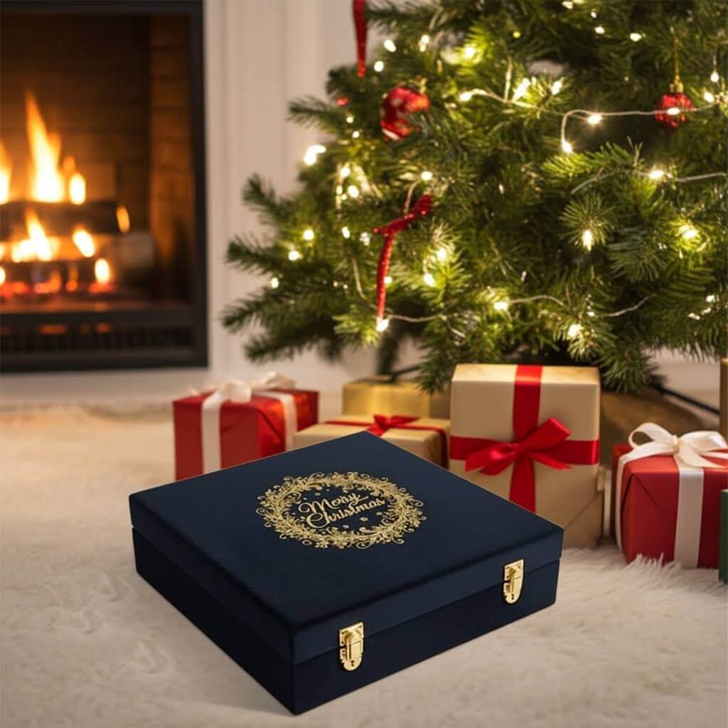 christmas box in black 2