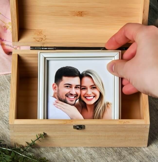 Photo keepsake box 